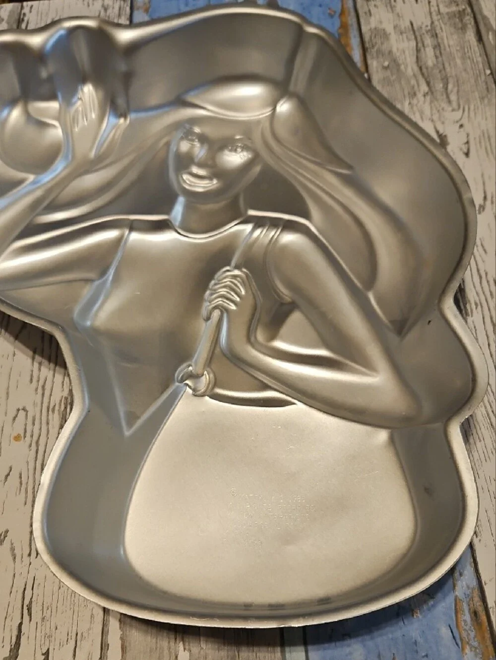 Vtg Wilton/Mattel Barbie Cake Pan 1986